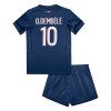 Paris Saint-Germain Dembele 10 Børn Hjemme 2024-25 - Fodboldtrøjer (S/S)